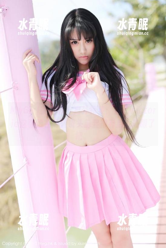 MyGirl美媛馆-果儿Victoria MyGirl美媛馆 - 户外特集:果儿Victoria这张脸在高清镜头前显得有点太耀眼了吧。