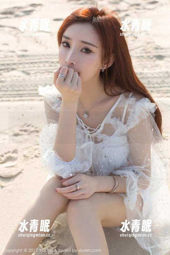 YouMi尤蜜荟-欧阳LuLu YouMi尤蜜荟 - 带着欧阳LuLu的泳衣看海——原图和套图的“浪花”