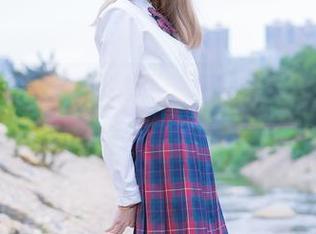 被蓝白条纹支配的可爱，祖木子高清写真一探究竟