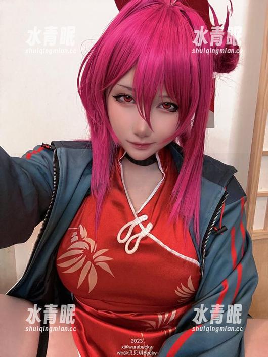 贝贝琪Becky 高清图包预警,贝贝琪Becky的吊带裙,光看样子就爱了。
